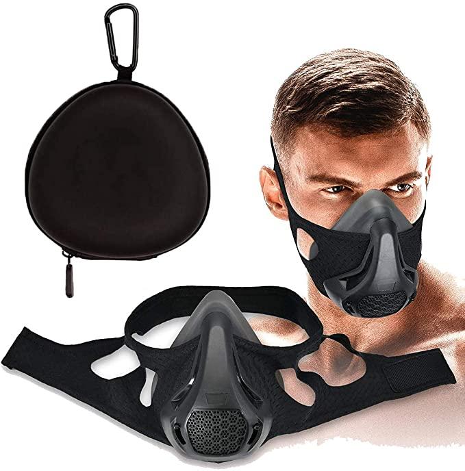 Elevation Resistance Training Cardio Workout Sports Mask With 24 level