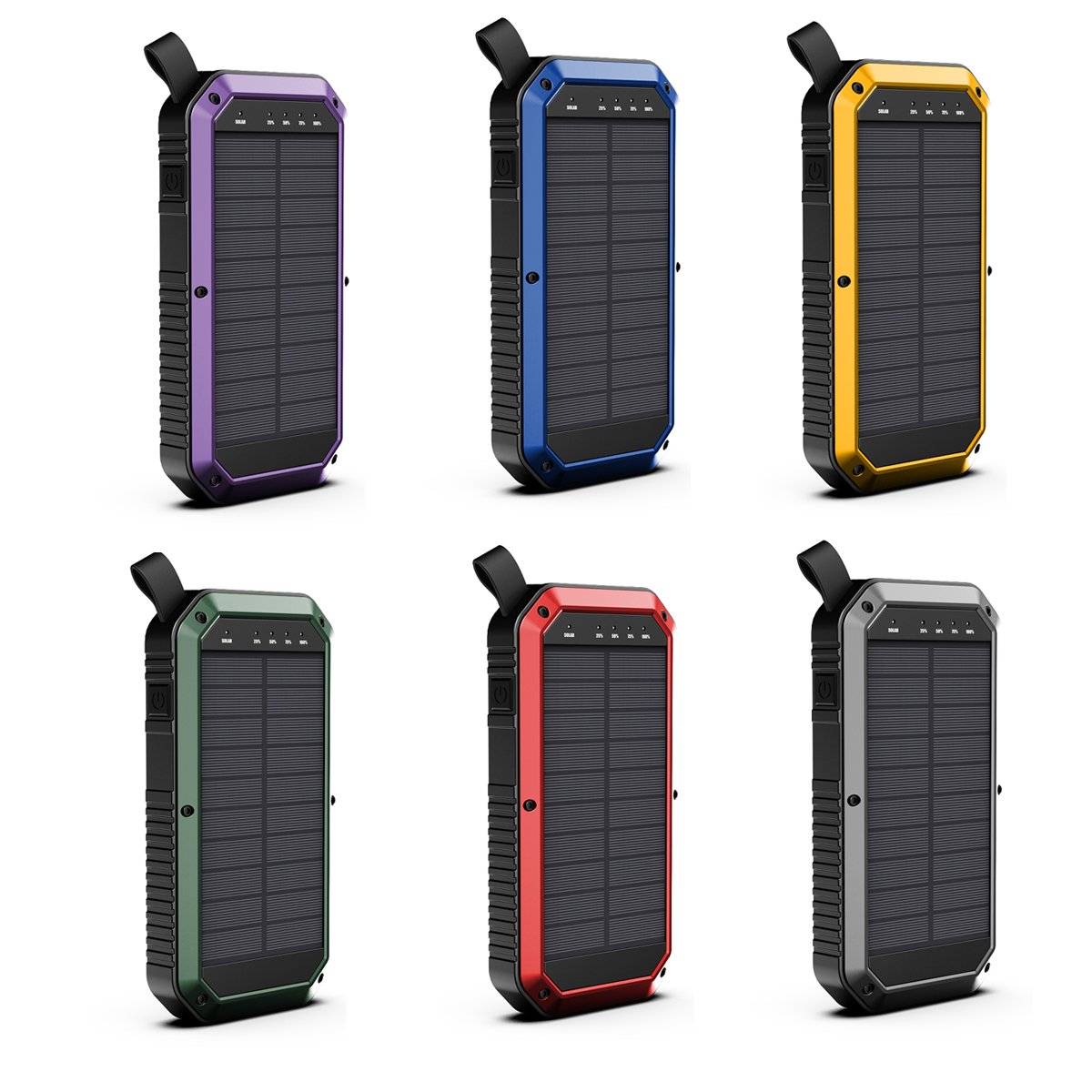 Sun Chaser Mini Solar Powered Wireless Phone Charger 10,000 mAh With