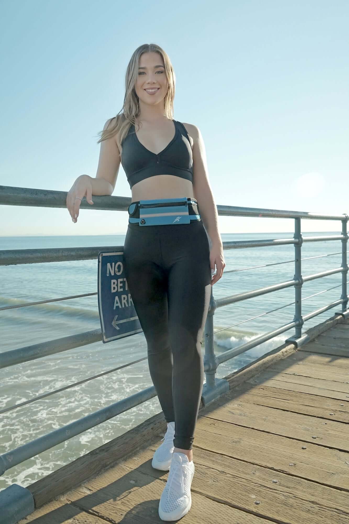 Velocity Water-Resistant Sports Running Belt and Fanny Pack for