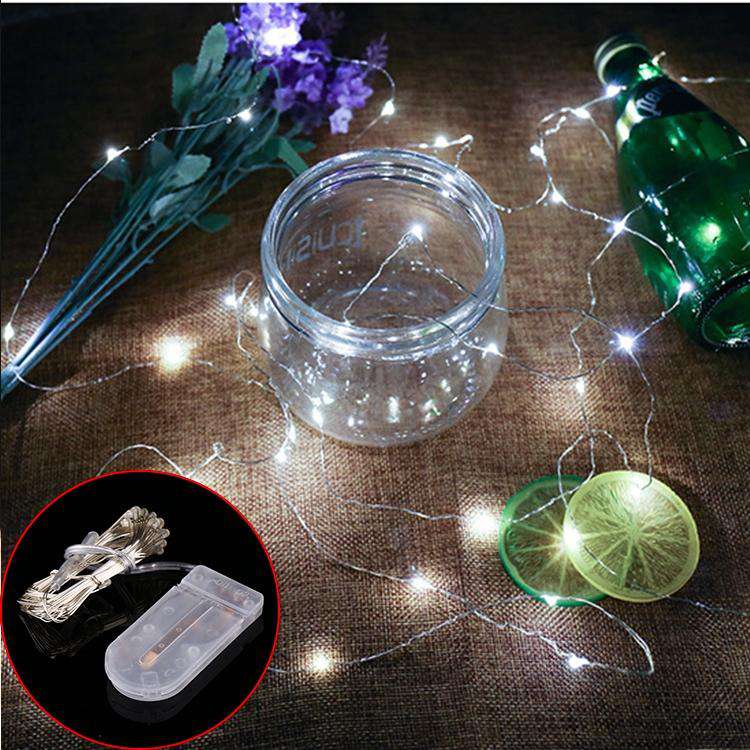 AMZER Fairy String Light 20 LED 2m Waterproof Button Battery Operated