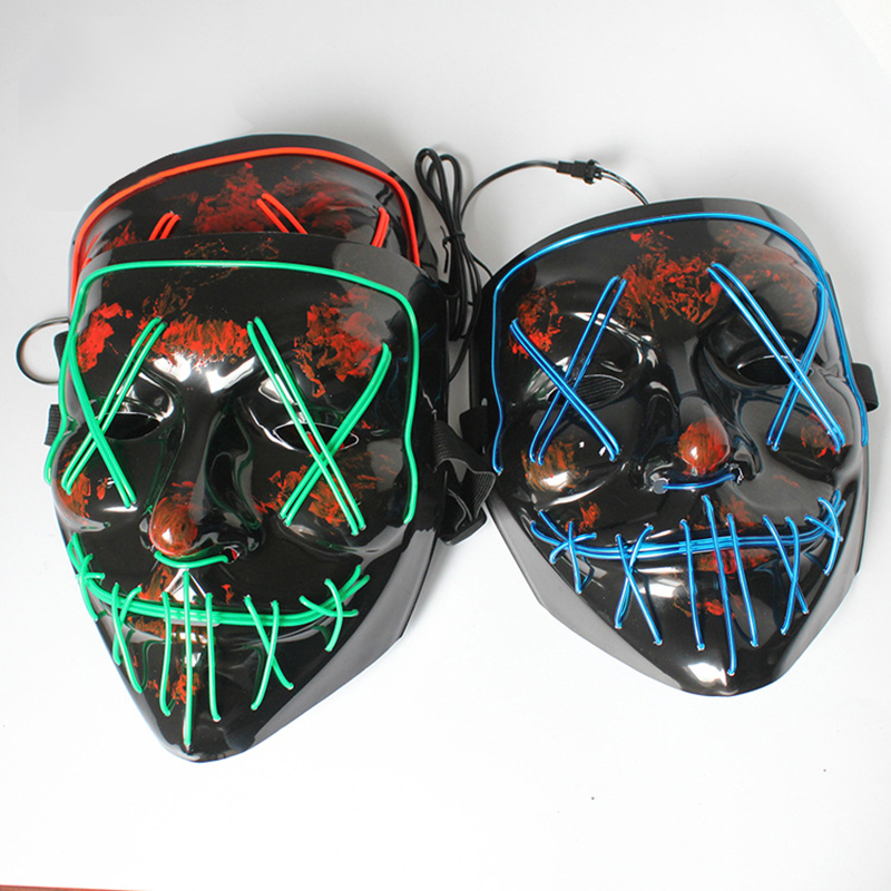 Neon Mask Led Glow Mask