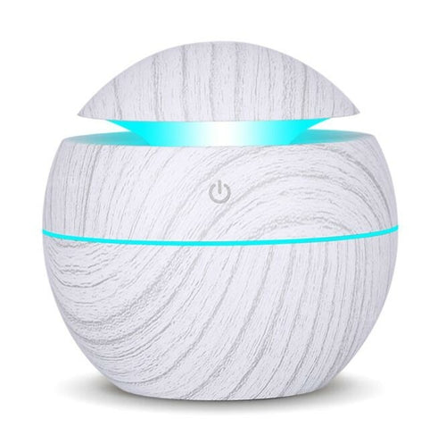 USB Ultrasonic Cool Mist Humidifier Air Purifier 7 Color Change LED