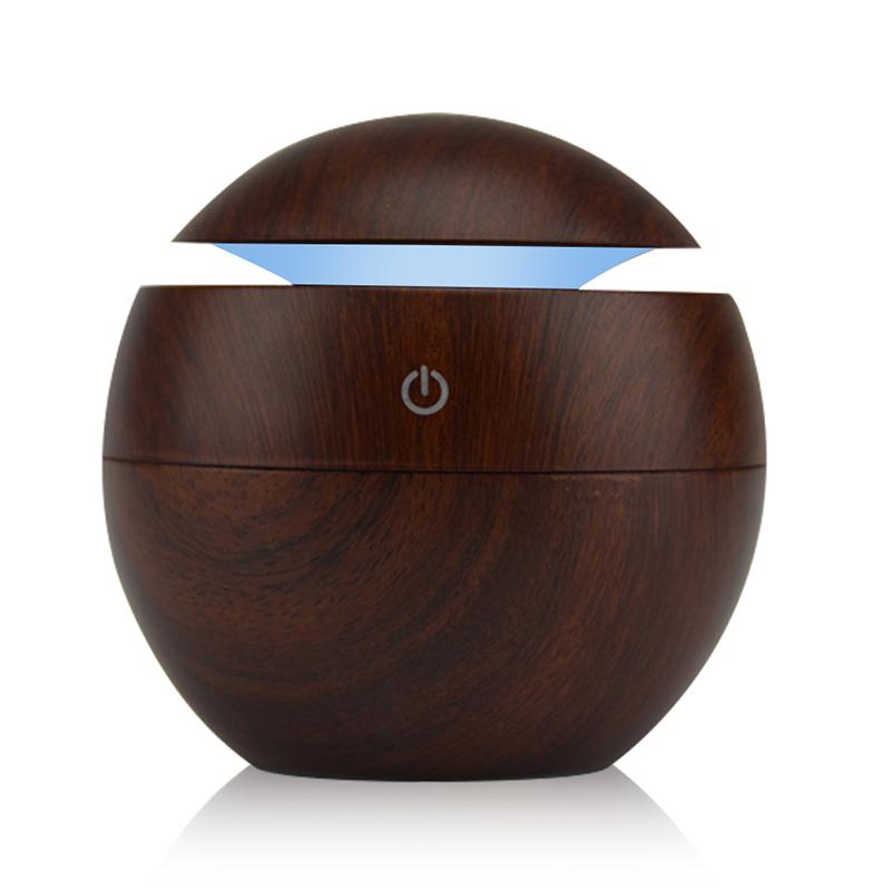 USB Ultrasonic Cool Mist Humidifier Air Purifier 7 Color Change LED